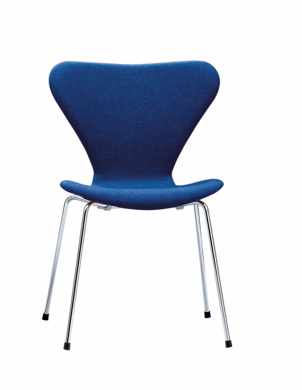 Fritz Hansen セブンチェア バースツール 青 フルパディング FRITZ HANSEN SERIES 7 / フリッツ・ハンセン セブンチェア フル