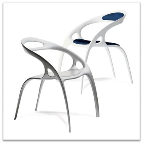 【①】Fritz Hansen フリッツハンセン RIN リンチェア　紺野弘通 OF445044｜ デザイナーズ RINチェア（WH)/紺野 弘通/FRITZ