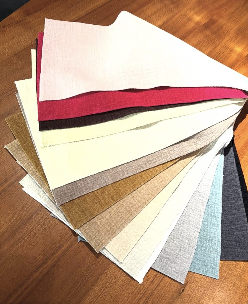 スワンチェアで選べるKvadrat（クヴァドラ）のファブリックサンプル