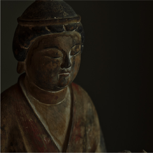 木彫吉祥天像