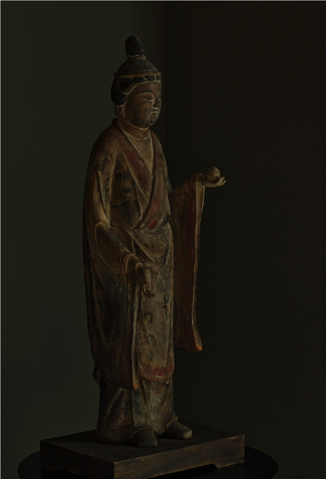 木彫吉祥天像