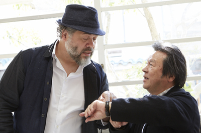 喜多俊之さんとトビアス・ヤコブセン