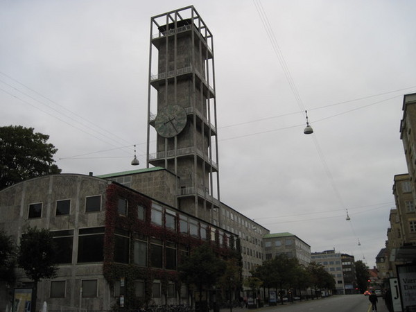 オーフス市庁舎の時計