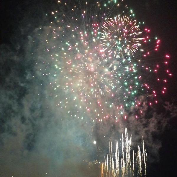 花火大会も終わり・・・