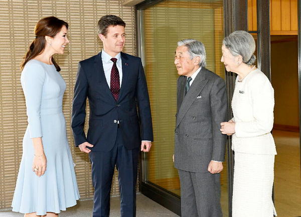 デンマーク皇太子　来日！
