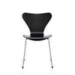 MINIATURE 3107 CHAIR Black