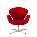 MINIATURE SWAN CHAIR Red