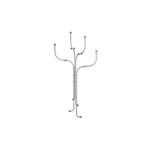 COAT HANGER Light grey