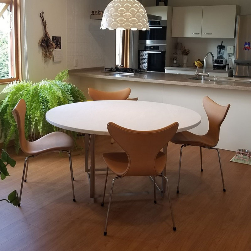 Daverose Tavolo da Scrittura 120 x 60 x 75 cm Tavolo Portatile Oak 